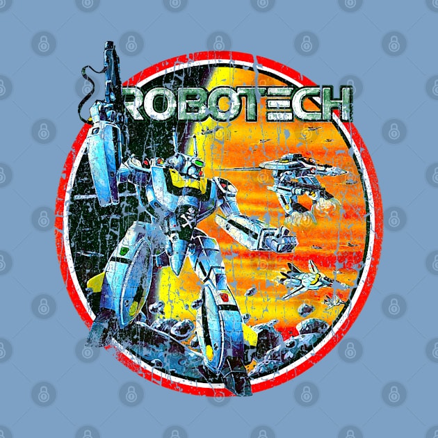 robotech // 80s Cartoon// Vintage by Niko Neon