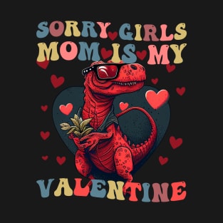 Valentine's Day Gifts for mother Funny Sorry Girls, Mom's My Valentine T-Shirt