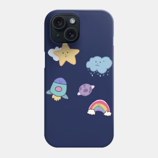 Star Cloudy and friends Phone Case