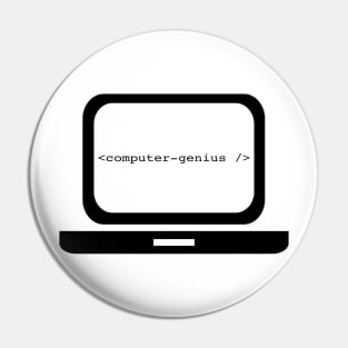 Computer GENIUS Pin