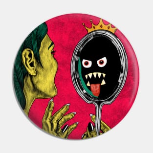 MONSTER IN THE MIRROR Pin