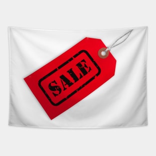 Sale Tag Tapestry