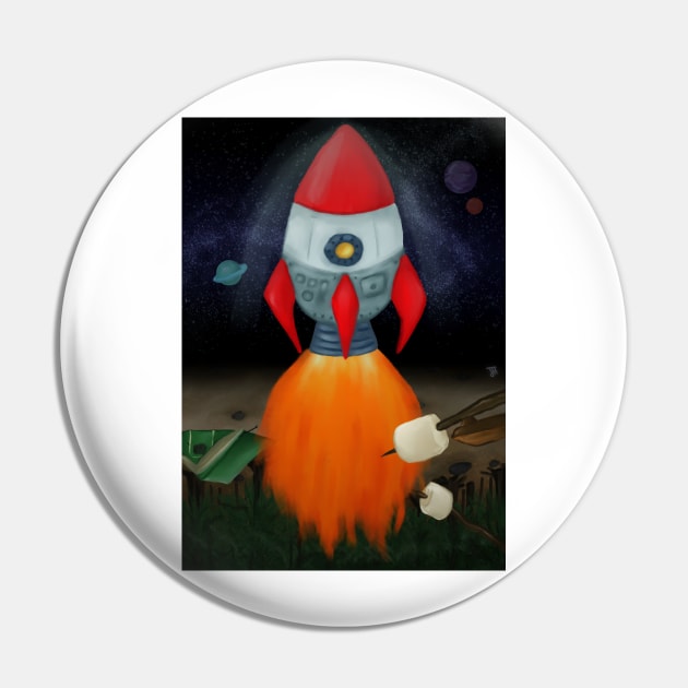 Camp Rocket Pin by plotDriving-NPC