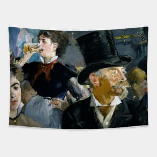 At the Cafe by Edouard Manet Tapestry