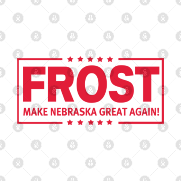 Disover Frost MNGA! - Nebraska Cornhuskers - T-Shirt