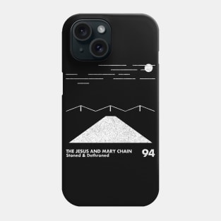 Stoned & Dethroned / JAMC / Minimal Graphic Artwork Design Phone Case