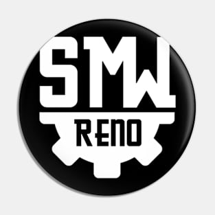 SMW RENO (white logo) Pin