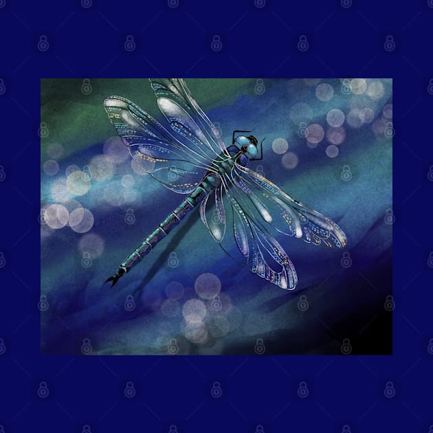 Dragonfly by MistyLakeArt