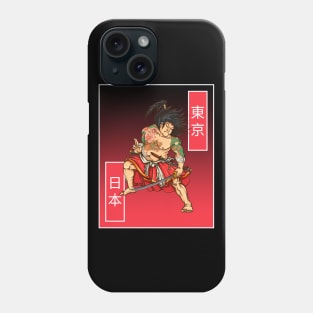 Japanese samurai Phone Case