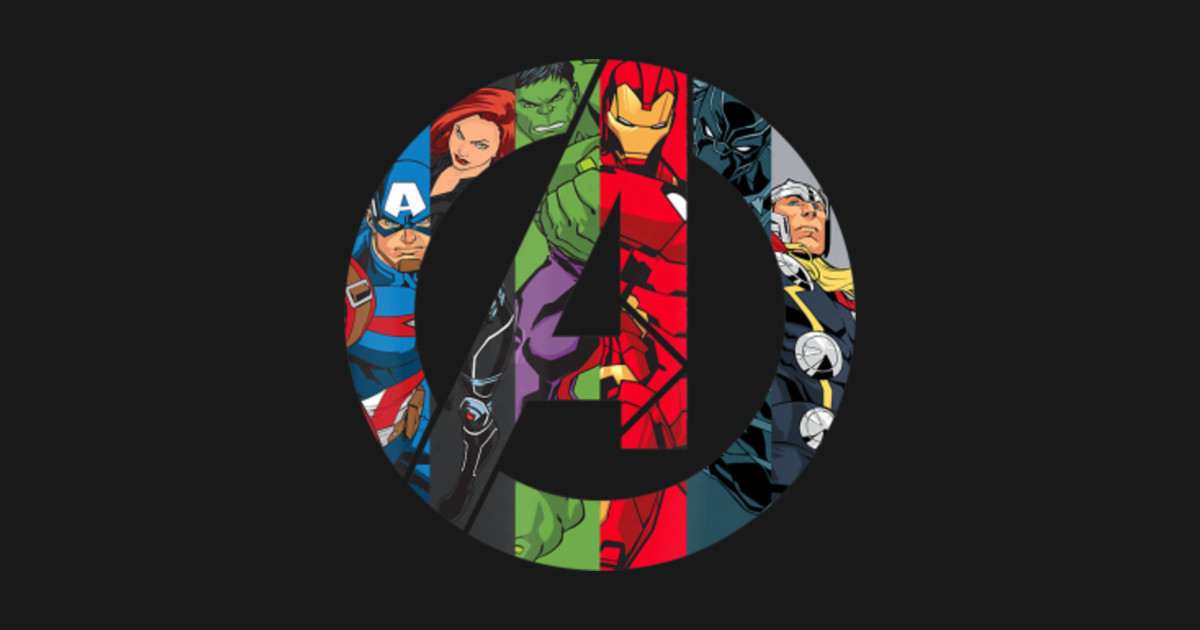 Marvel Avengers A Logo - Marvel Avenger - Posters and Art Prints ...