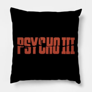 Psycho III logo Pillow