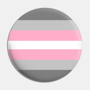 Demigirl flag Pin