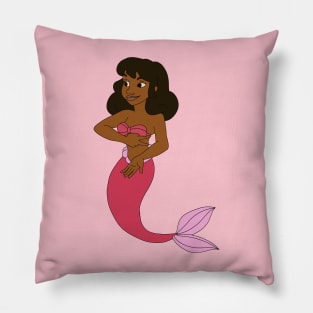 Gabriella the Mermaid 90’s Cartoon Pillow