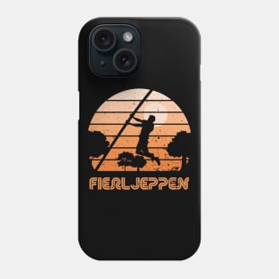 Retro Sunset Fierljeppen Phone Case