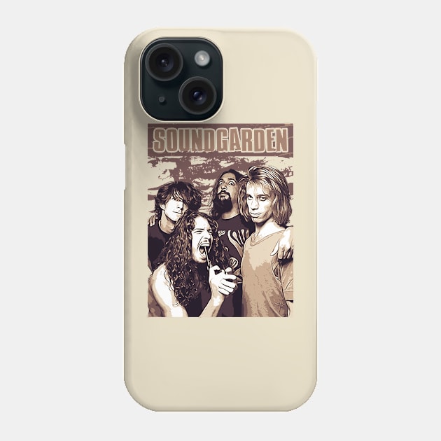 Soundgarden Phone Case by Degiab