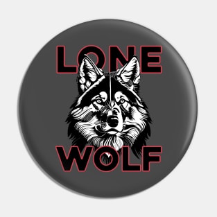 Lone Wolf Pin