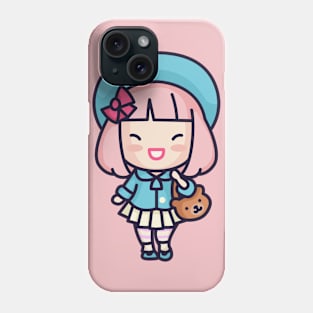 Cute Japanese Hipster Girl Phone Case