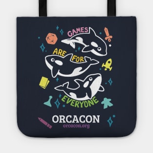 OrcaCon Games Are For Everyone! Tote