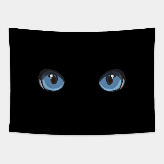 Hypnotic Eyes Tapestry by Manitarka