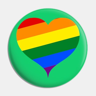 Gay Hearts Pin