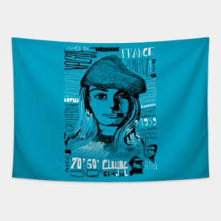 Nouvelle Vague Tapestry