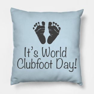 World Clubfoot Day 1 Pillow