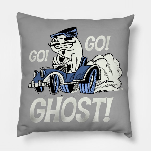 Go! Go! Ghost! Pillow by GiMETZCO!