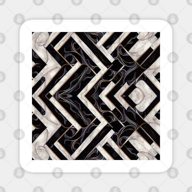 Luxurious Marble I Magnet by summer-sun-art