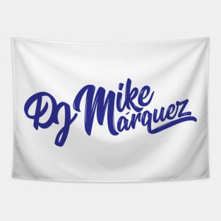 DJ Mike Marquez (Blue Logo) Tapestry