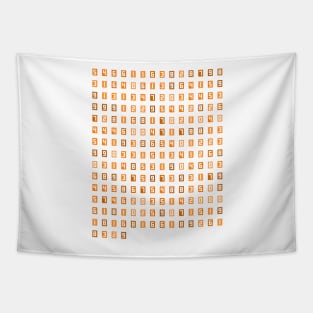 200 digit prime number (orange rectangles) Tapestry