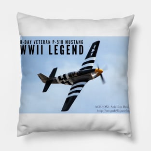 P-51B Mustang 2-Sided Pillow