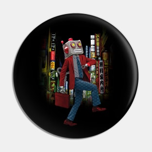 Mr. Roboto's Night On The Town Pin