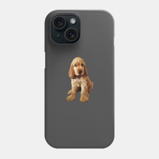 Gold Cocker Spaniel Puppy Dog Phone Case