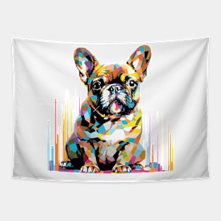 French Bulldog Dog Pet World Animal Lover Furry Friend Abstract Tapestry