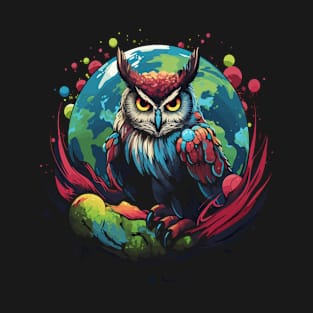 Owl Earth Day T-Shirt