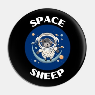 Space Sheep | Sheep Pun Pin