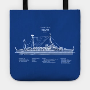 Duane wpg-33 United States Coast Guard Cutter - ABDpng Tote