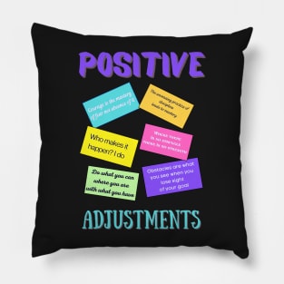 Motivational Positive Quotes | Positive Quotes For Anyone Facing Challenges Pillow