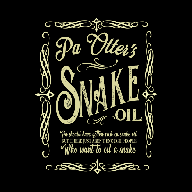 Emmet Otter Pa Otter's Snake Oil by LostOnTheTrailSupplyCo