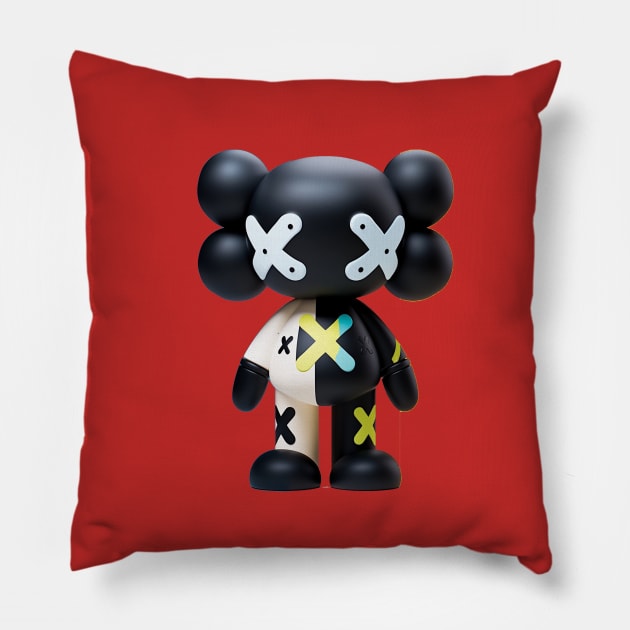 xx kaws Pillow by masihtitikterluka