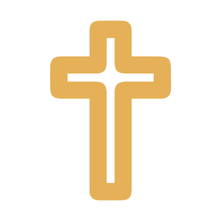 Simple Christian Cross T-Shirt