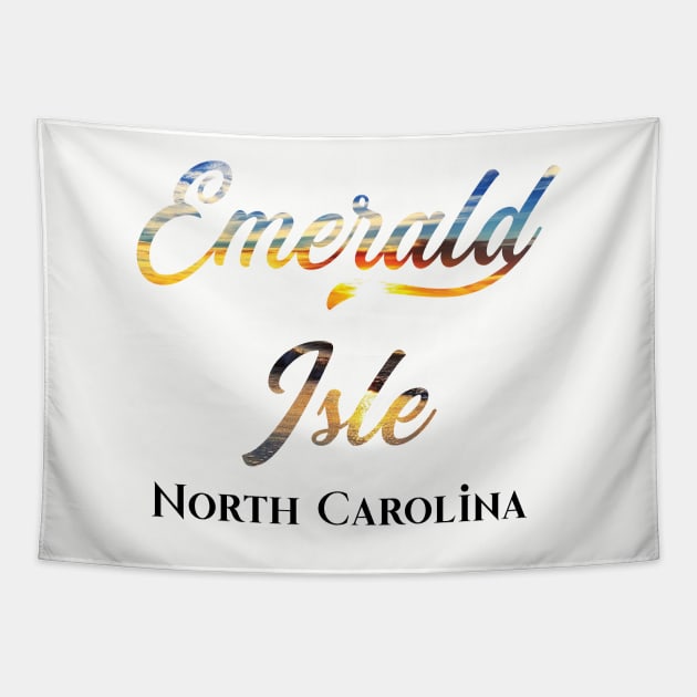 Emerald Isle NC Tapestry by CoastalDesignStudios
