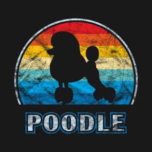 Poodle Vintage Design Dog T-Shirt