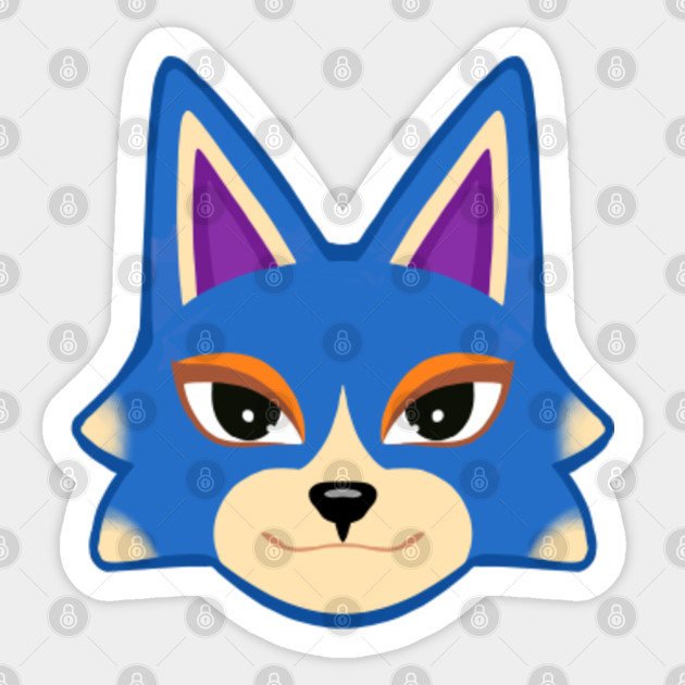 Wolfgang - Animal Crossing Icon - Wolfgang - Sticker ...