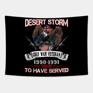 Gulf war veteran desert storm proud to have served Tapestry