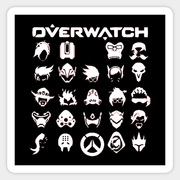 Overwatch Champions Overwatch Sticker Teepublic Uk