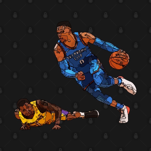 Russell Westbrook Drive by Playful Creatives