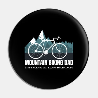 Mountain Bike Dad Pin