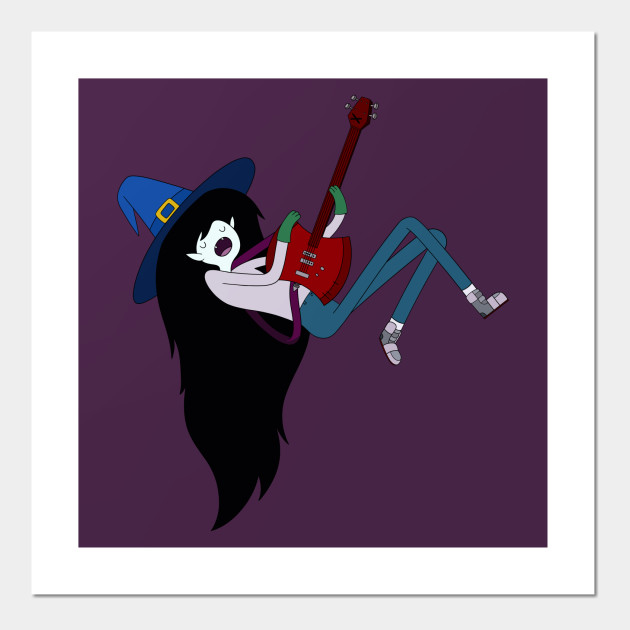Marceline S Bass Guitar Adventure Time Posters And Art Prints Teepublic Funko pop adventure time marceline with hat & axe guitar + free protector. usd