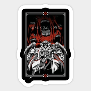 Overlord IV Sticker for Sale by leonvalley